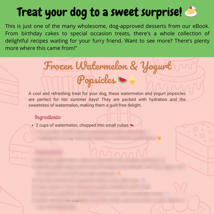 Healthy & Sweet Dog Treats